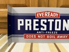 Prestone Anti-freeze Flange Sign Gas Oil Garage Vintage Style Wall Decor