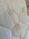 Rachel Ashwell Shabby Chic Couture Vintage Quilted Throw    pink Petite Bouquet    