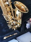 Alto Saxophone Yas-62 Gold Key Electrophoretic Gold Sax Professional With Case