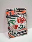 Aceo Original Collage Mixed Media Artist Card Grunge Floral Ooak Signed Sealed