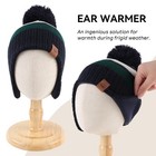Toddler Baby Beanie Winter Hat For Boys Girls With Warm Fleece Lining Inside