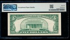 Ac 1953a  5 Silver Certificate Pmg 66 Epq F-a Block Gem Fr 1656