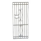 Antique Victorian Iron Gate Window Garden Fence Architectural Salvage Door  374