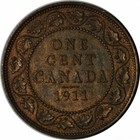 1911 Canada Large Cent Godless- Very Nice Choice Unc R b -eye Appeal   -d445unnc