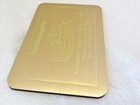 Vtg Cedarapids   Iowa Manufacturing Co  Credit Card Size Fold-out Address Book