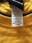Corona Extra T Shirt Size Large Yellow Navy Hybrid Long Sleeve Cotton Beer