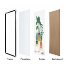 Mainstays 24x36 Black Flat Profile Wall Photo Frame