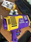 132 Hole Bazooka Bubble Machine Gun Colorful Lights 12000 Bubbles Per Minute