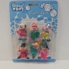 Vintage Clown Birthday Candles Cake Toppers  Bday Set Of 6 New Nos Vtg Fun  Tops