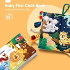 Baby Books 0-6 Months  Infant Tummy Time Toy High Contrast Sensory Toys 6 To 12