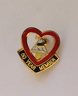 50 Year Member Fhc Moose Heart Lapel Pin