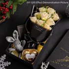 9 Head Artificial Rose Bouquet Soap Flowers Wedding Valentine Home Decor