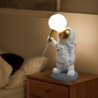 16 Inch Astronaut Table Lamp Modern Spaceman Night Light Table Lamp Bedside Lamp