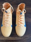 New Nike Mens Mercurial Superfly 10 Pro Fg Km Soccer Cleats Size 8 5 Orange Blue