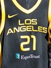 Nwt Nike Rebel Edition Los Angeles Sparks  21 Jordin Canada Wnba Jersey Sz 52 Xl