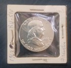 1963 Franklin Half Dollar 90   Silver Coin 50 Cent Excellent Look