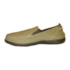 Crocs Walu Slip On Casual Loafers Canvas Khaki Tan Mens Size 9