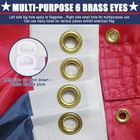 Jamont American Flag 8x12 Ft Multipurpose Heavy Duty Us Flag 6 Brass Grommets