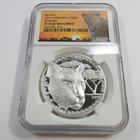 2017 Ngc Pf70 Proof High Relief Tanzania 1 Oz Silver Leopard Big 5 Coin  56229p