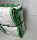 Pottery Barn Kids Crib Toddler Bed Quilt Harper White green