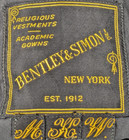 Bentley   Simon Judicial Academic Black Gown 52  Chest 56  Back Length Excellent