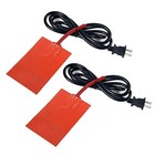 Engine Heater car Engine Oil Heater Pad 5 6 Ft Silicone Heater Pad With 2 Pack