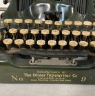 Oliver Standard Visible Writer Number Nine - Batwing - Vintage Typewriter