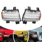 Pair Left right Led Turn Signal Lights Assemblies For 2018-2022 Jeep Wrangler Jl
