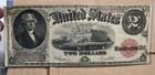 1917  2 Two Dollar Note Red Seal Large Size Legal Tender Excellent Condition