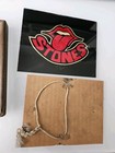 Vintage Rolling Stones Hot Lips Carnival Prize Picture Small 5  X 6 