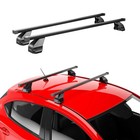 Fix Point Roof Racks For Mercedes E Class W211 Sedan 2004-2009 Steel Black