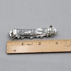 Vintage French Made In France Clear Glass Rhinestone Hair Barrette 3 