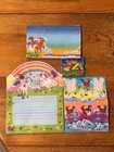 Vintage Lisa Frank Stationary Buddies Set Missing Pieces Read