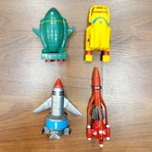 Thunderbirds International Rescue Vehicles Set Of 4 1992 93 Bandai Matchbox Mix