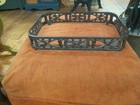 Antique Victorian Cast Iron Gallery Rail Washstand C1890