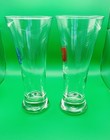 Pabst Blue Ribbon   Schlitz Breweriana Pilsner Beer Glasses Set Of 2