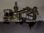 Antique Campbell   Co  Brass Sextant Maritime Nautical Navigation Instrument 