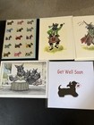 Lot Of 11 Unused High End Assorted Cards With Scottie Scotties 2 Very Special