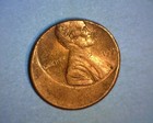 1990 Lincoln  Cent     35  Off Center    clad    us Error Coin