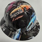 Full Brim Hard Hat Custom Hydro Dipped In Hot Rod Chevys Cheverolet Camaro New