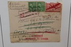 Canada Usa Halifax City  Transit Postal Marking Military Cover Mpo 621 Forward