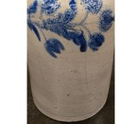 Remmey Philadelphia Circa 1875 Rare Stoneware Crock Cobalt Tulips One-gallon 