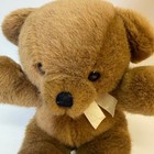 Vintage 1990 Dakin Cuddles Teddy Bear Brown Plush Stuffed Animal 14 Inch