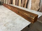 Reclaimed Barn Wood Beam fireplace Mantel Beam sanded cherry Mantle Beam bench