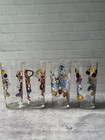 Set Of 4 Vintage 1978 Disney Pepsi Collector Drinking Glasses Lot