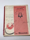 Bulova Watch Co  Accutron Service Manual Lot  5  W Imp  Note  Tech  Letter  Part