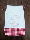 21 high Drawstring Bag X Bread-baking Goods Hm W hand Emb  baking Chef Pig  New