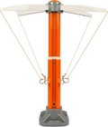 Tiki Toss Tabletop Edition 1-4 Player Tower Hook   Ring Game Portable Adjustable