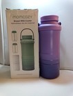 Momcozy 22oz Portable Breast Milk Cooler For Outdoor W  2 Bottles  Purple