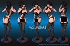 Elvira Resin Figure - 12k Ultra Detailed Statue - 20 Cm - Hand Painted